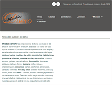Tablet Screenshot of mueblesduero.com